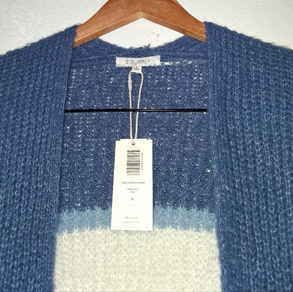 NWT Z SUPPLY Jones Stripes Cardigan - Picture 8 of 8